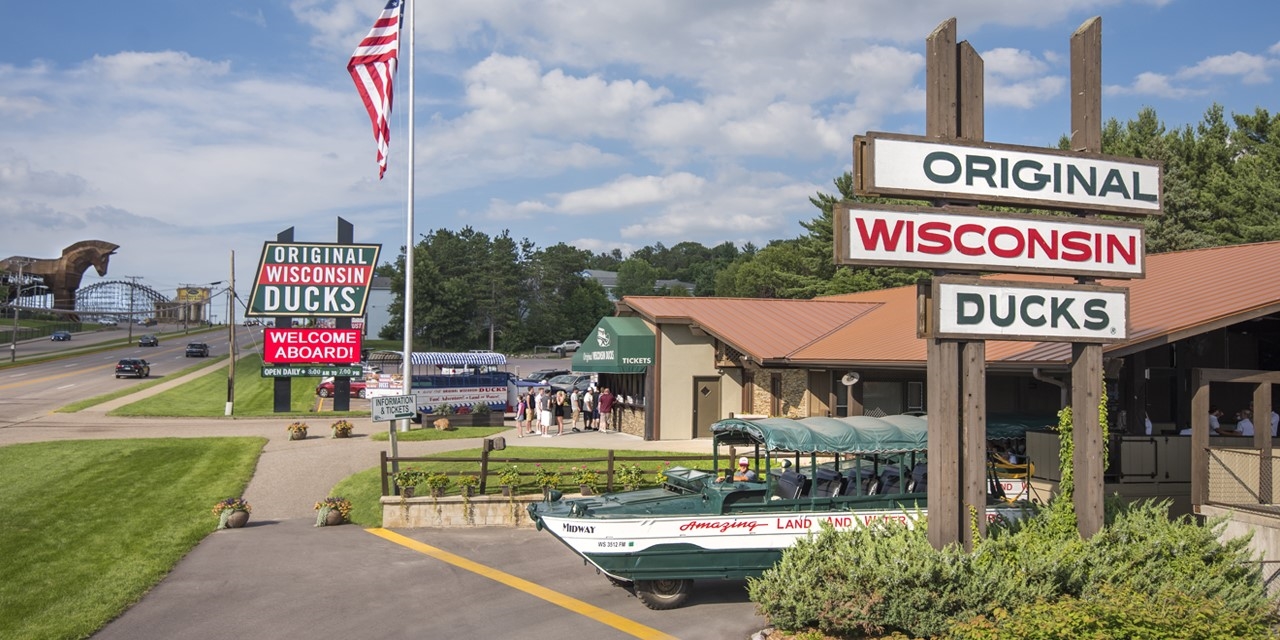 Outside of Original Wisconsin Ducks®.