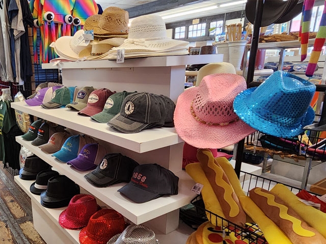 A selection of souvenirs at 38 Broadway Gifts