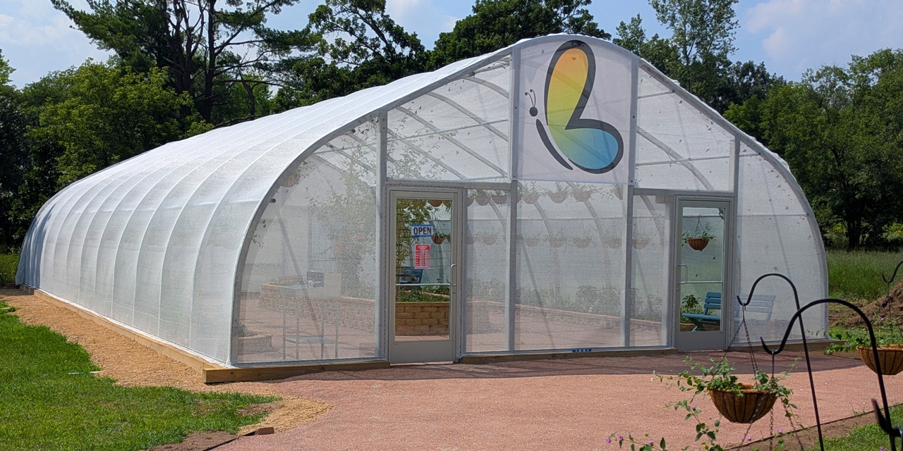 Large greenhouse.