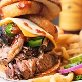 Duke sandwich at Buffalo Phil's.