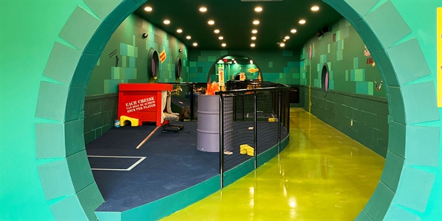 Interior of Cheese Ball Croquet.