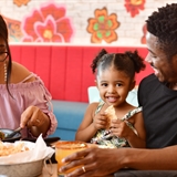 Family dining at Cinco Ninos.