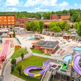 Outdoor waterpark at Chula Vista Resort.