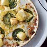 An appetizer at Del-Bar.