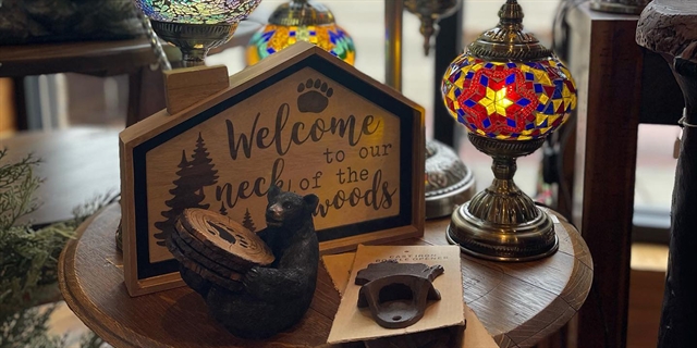 A collection of home decor.