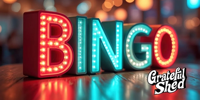 Bingo Night At Grateful Shed