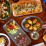 An assortment of food at Lake City Social.