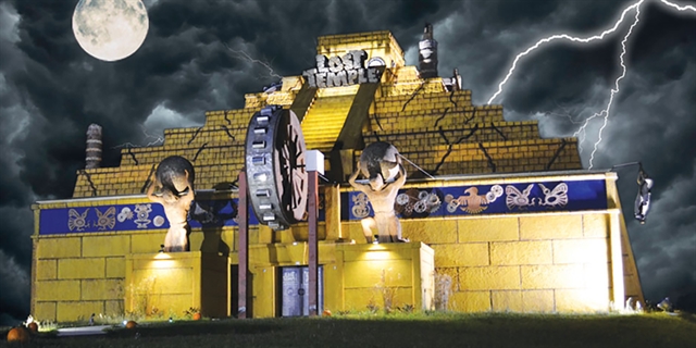 Exterior of the Lost Temple.