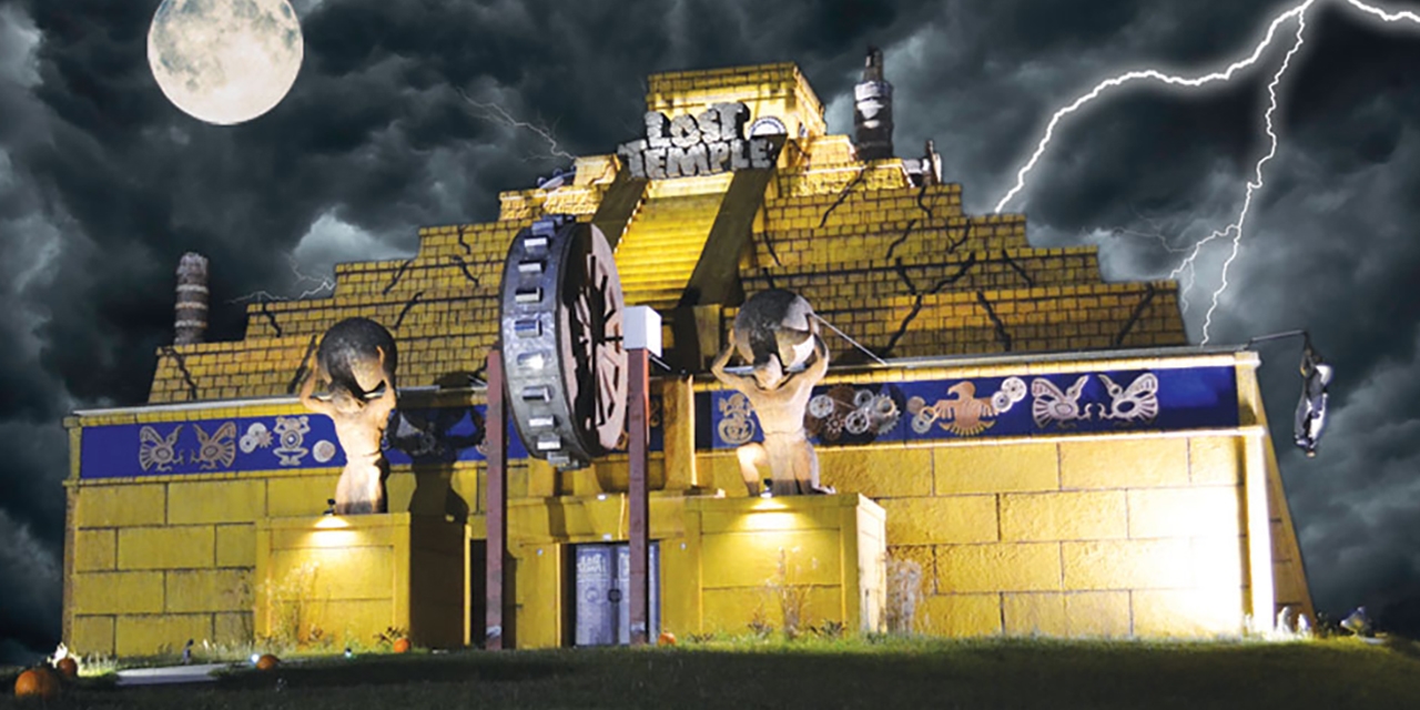 Exterior of the Lost Temple.