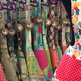 A selection of fun aprons.