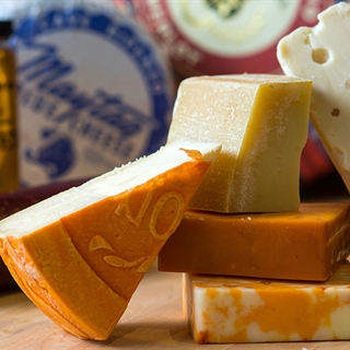 Cheeses from Market Square Cheese.