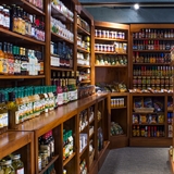 Market Square Cheese shop interior.