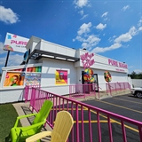 Pure Sugar Factory building exterior.