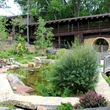 The outdoor gardens.