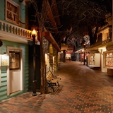 Storefronts inside the House on the Rock.