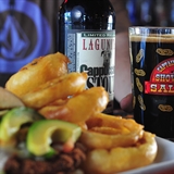 Food and drinks at Tug's Kitchen.