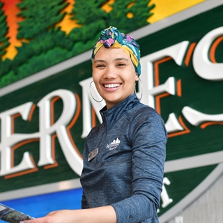 Wilderness front desk employee.