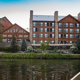Wilderness on the Lake overlooking the lake.