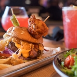 Food and drinks at Wisconsin Brew Pub.