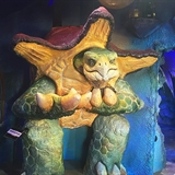 A large humanoid tortoise.