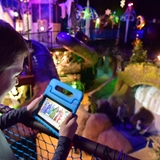 A boy on a quest at Wizard Quest.