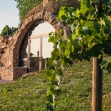 People stroll through Wollersheim Winery & Distillery.